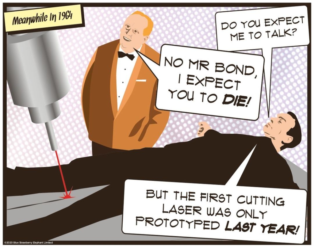 Goldfinger Cartoon